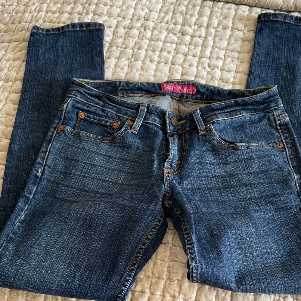 Levi's 524 Dark Blue Skinny Jeans